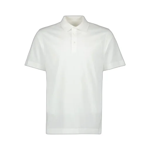 Logo Embroidered Short-Sleeved Polo Shirt