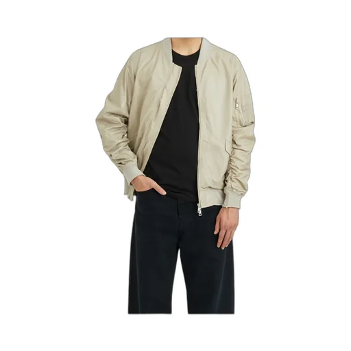 Leather Bomber Jacket