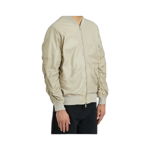 Leather Bomber Jacket