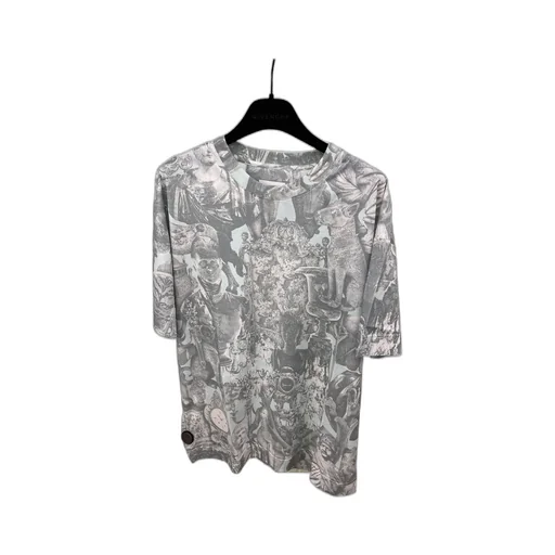 T-Shirt In Cotton With Hubert Objects Print