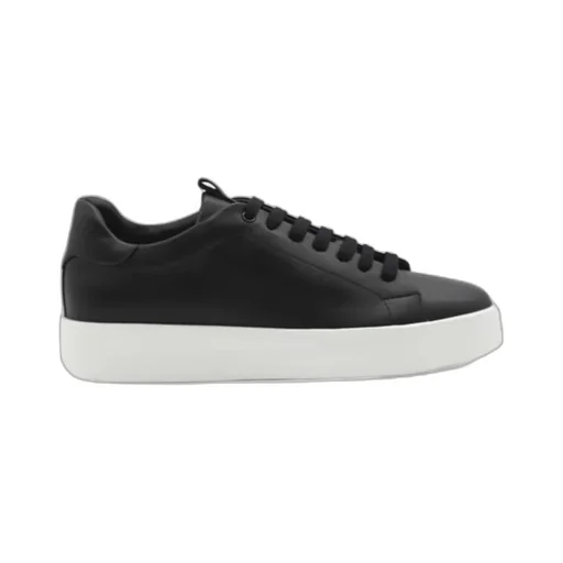 Road Low-Top Leather Sneakers