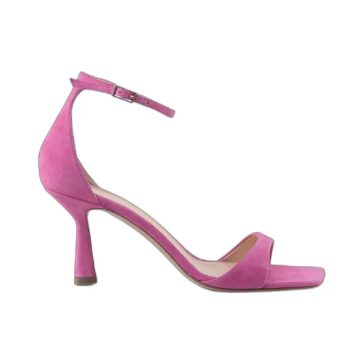 75Mm Heel Suede Sandals