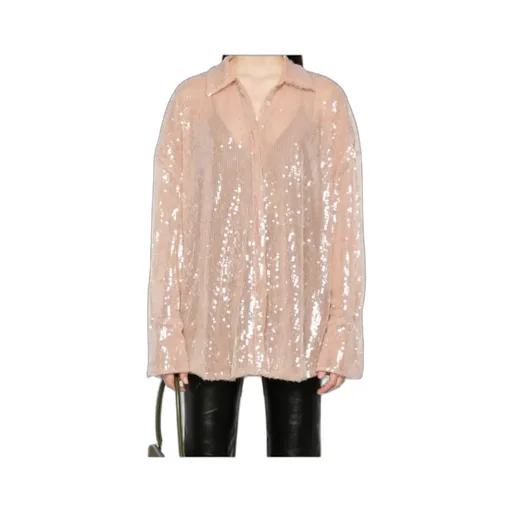 Sequin-Embellished Shirt