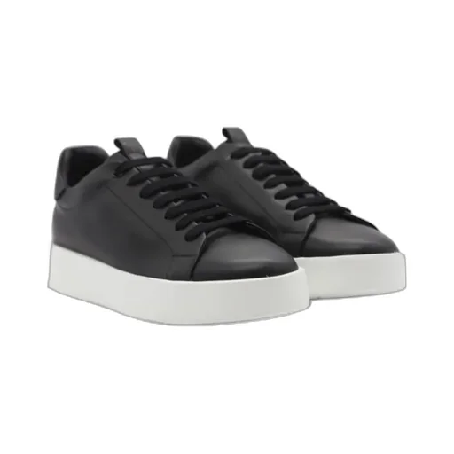 Road Low-Top Leather Sneakers