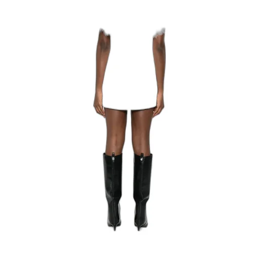 Feather-Trim Dress