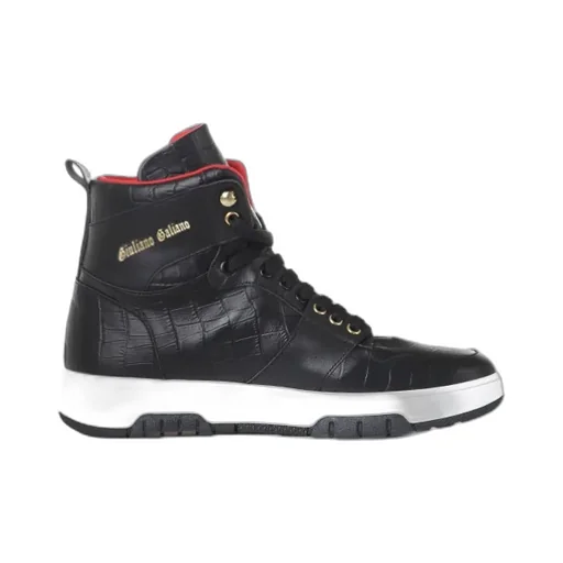 Legend Crocodile-Effect Sneakers