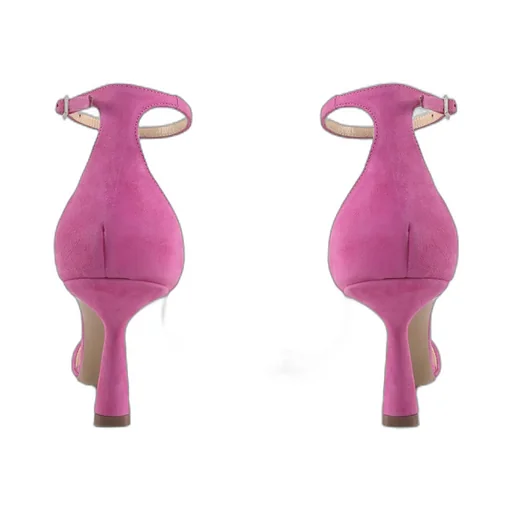 75Mm Heel Suede Sandals