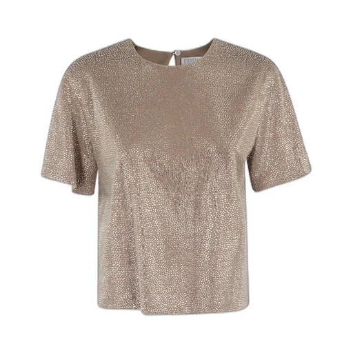 Embellished Short Sleeve Top