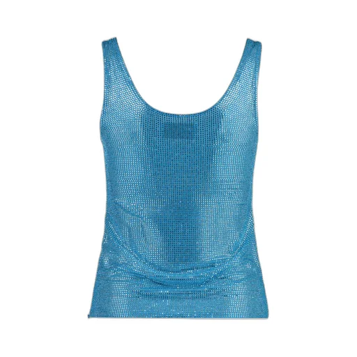 Embellished Scoop Neck Tank Top