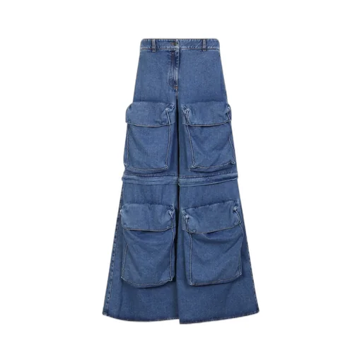 High-Waisted Wide-Leg Jeans