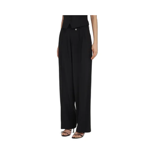 Casual Pants With Waist And Loop Straps