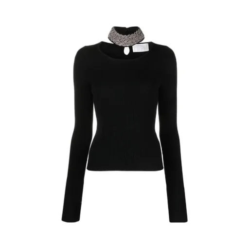Embellished Knitted Jumper