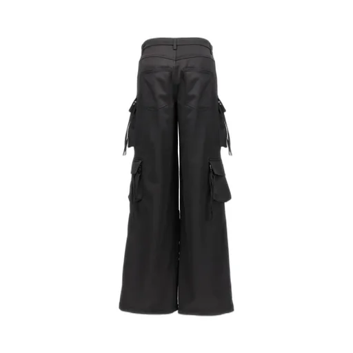 Straight Leg Cargo Pocket Trousers