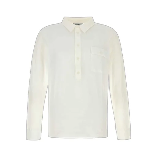 Classic Button-Up Polo Shirt