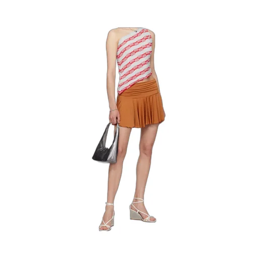 Ruching Miniskirt