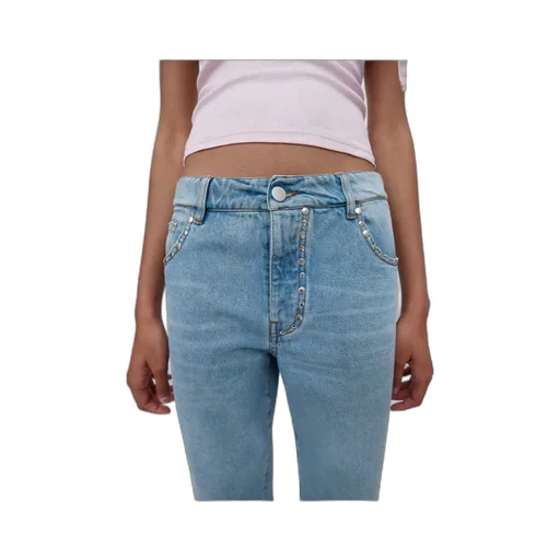 Tachas Wide-Leg Jeans