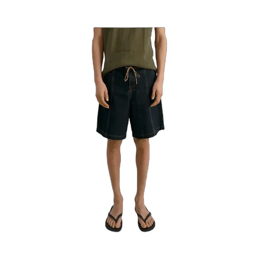 Relaxed Fit Drawstring Shorts