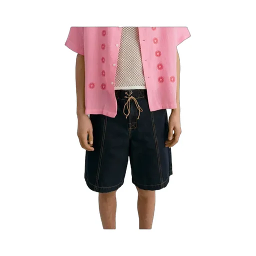 Relaxed Fit Drawstring Shorts