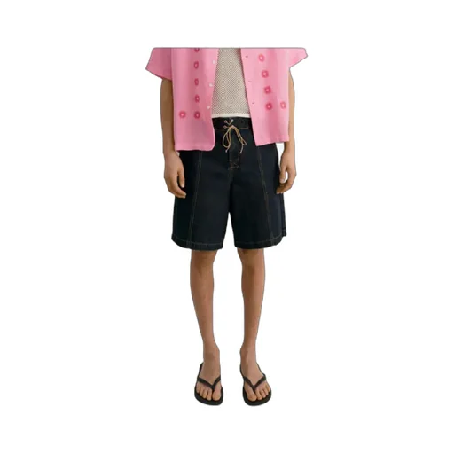 Relaxed Fit Drawstring Shorts