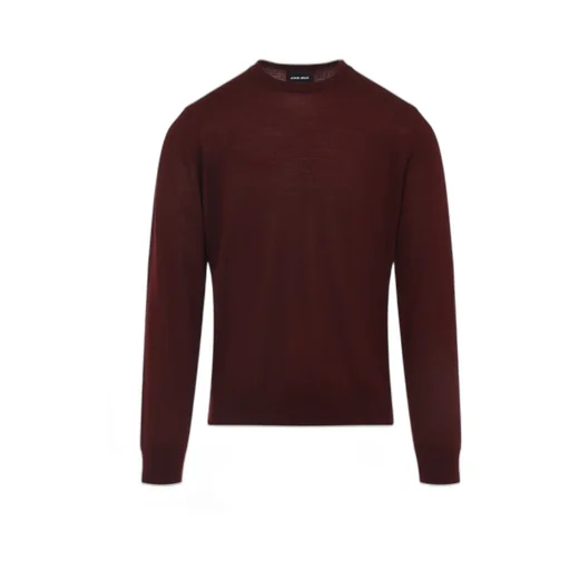 Crew-Neck Wool Sweater