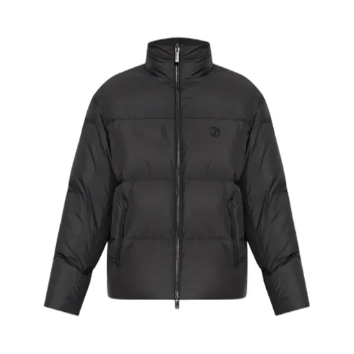 Logo-Embroidered Quilted Jacket