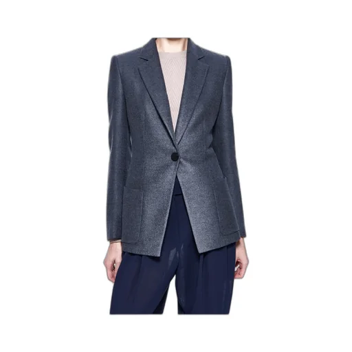 Single-Breasted Long-Sleeved Jacket