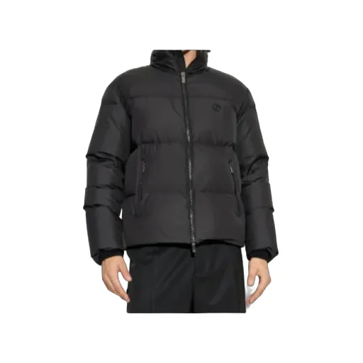 Logo-Embroidered Quilted Jacket