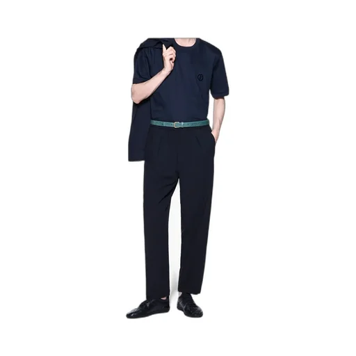 Logo Embroidered Crewneck T-Shirt