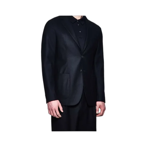 Single-Breasted Felted Blazer