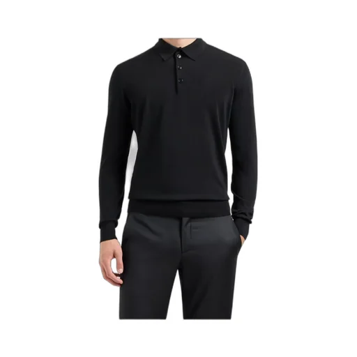 Long-Sleeve Polo Shirt