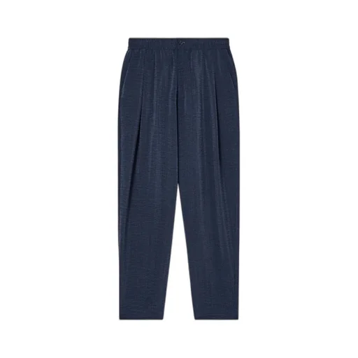 Button Detailed Straight Leg Trousers