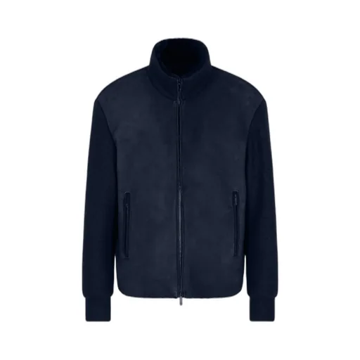 High-Neck Bomber Jacket