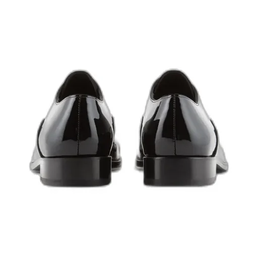 Patent-Leather Lace-Up Shoes