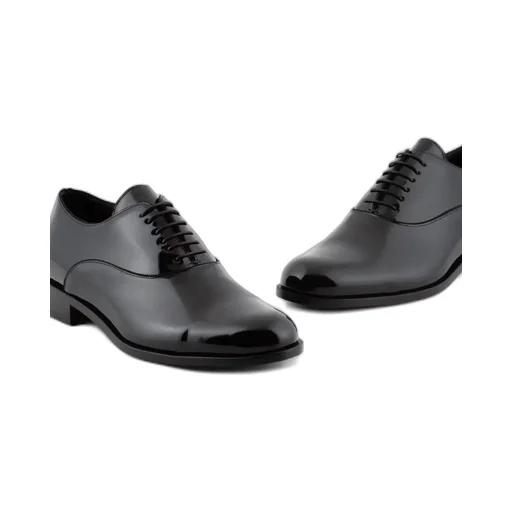 Patent-Leather Lace-Up Shoes