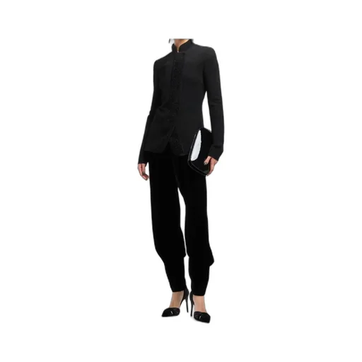 Ribbed High-Neck Jacket