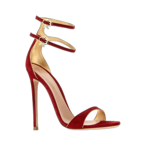 Victorine Stiletto Heel Ankle Strapped Sandals