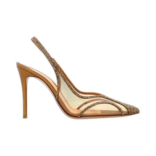 Brenda Embellished Slingback Pumps