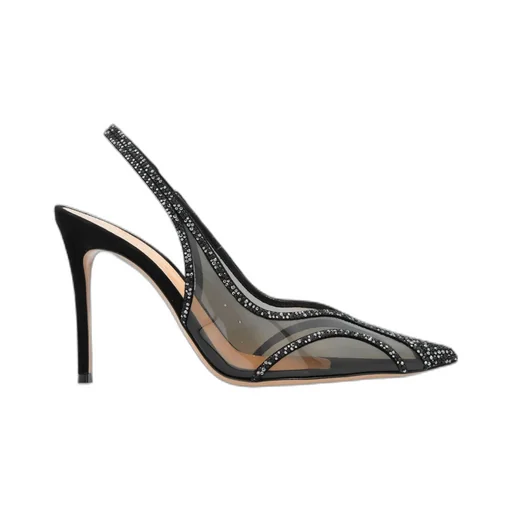 Brenda Embellished Slingback Pumps