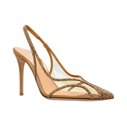 Brenda Embellished Slingback Pumps