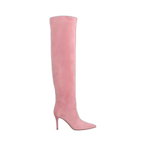 90Mm Hansen Suede Knee-High Boots