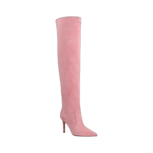 90Mm Hansen Suede Knee-High Boots
