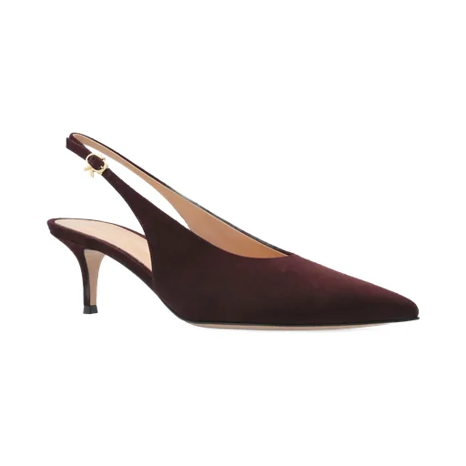 70Mm Slingback Pointed-Toe Pumps