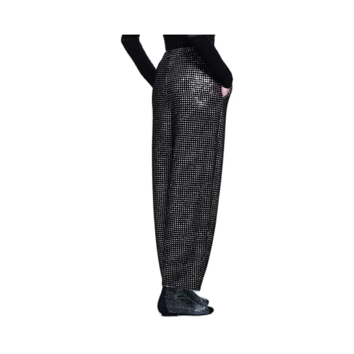 Pleated Tweed Trousers