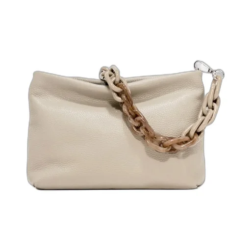 Zippered Shoulder Bag