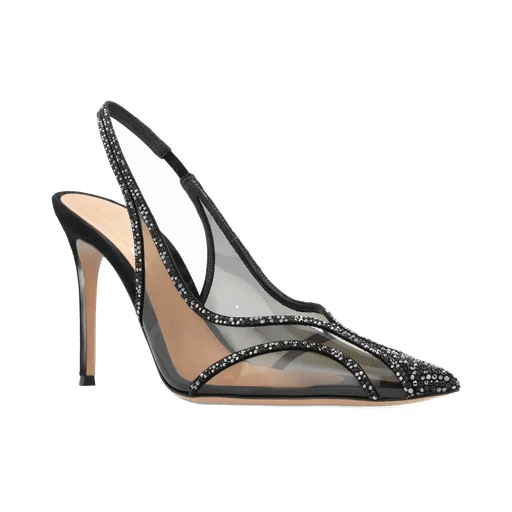 Brenda Embellished Slingback Pumps
