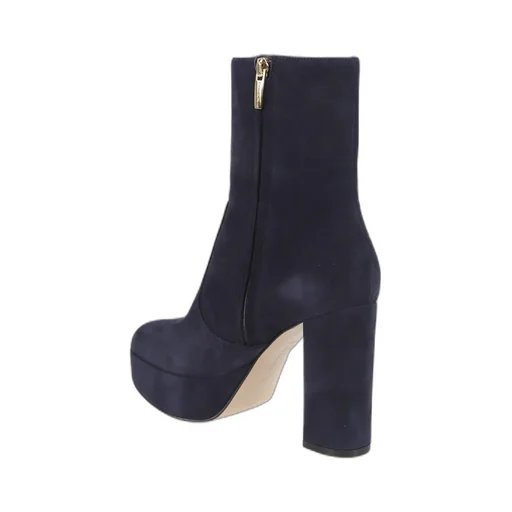 Block Heel Platform Boots