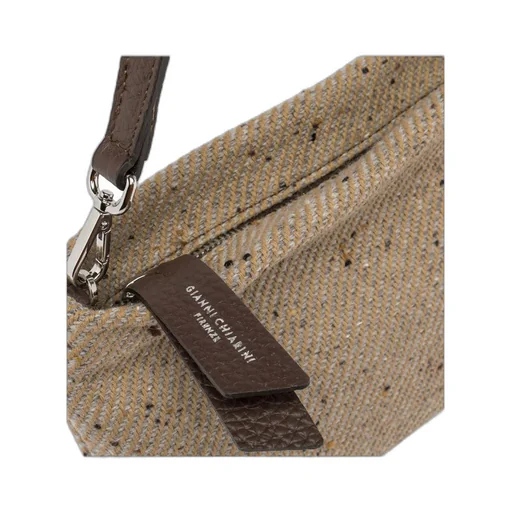 Zippered Shoulder Bag