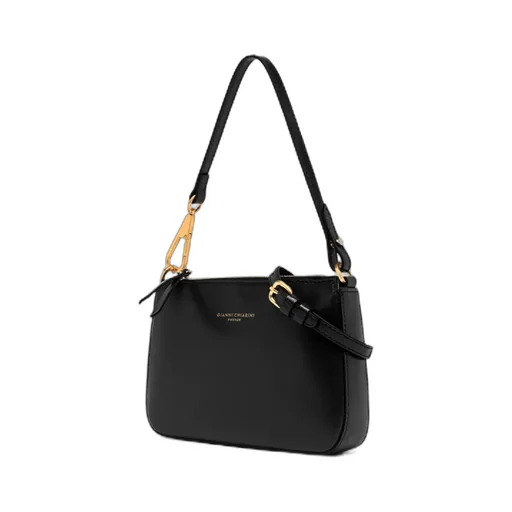 Zippered Shoulder Bag
