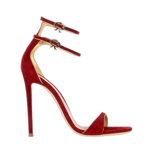 Victorine Stiletto Heel Ankle Strapped Sandals