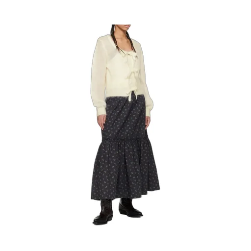 Floral Printed Maxi Skirt